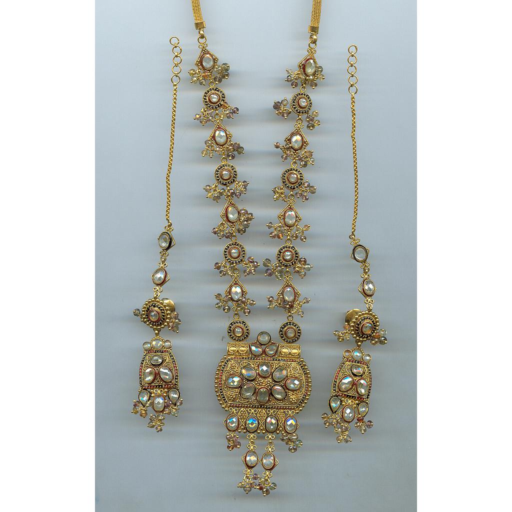 GOLD HALF SET LONG ANTIQUE EXCLUSIVE