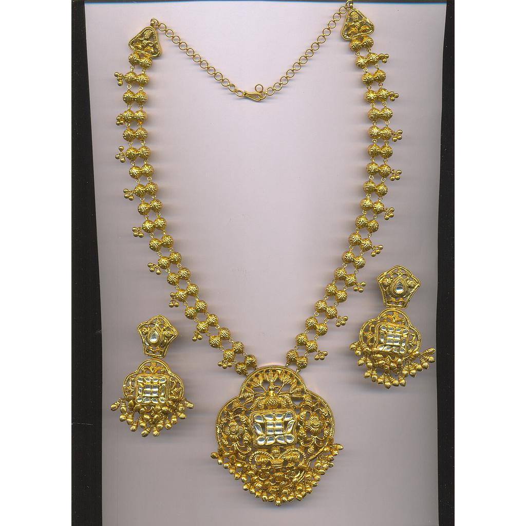 GOLD HALF SET LONG ANTIQUE EXCLUSIVE