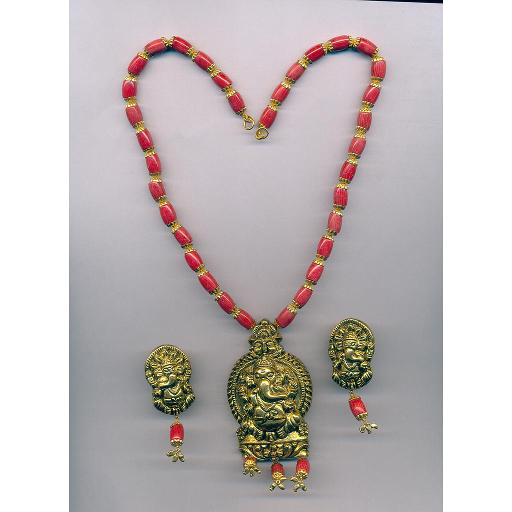 GOLD HALF SET LONG ANTIQUE EXCLUSIVE