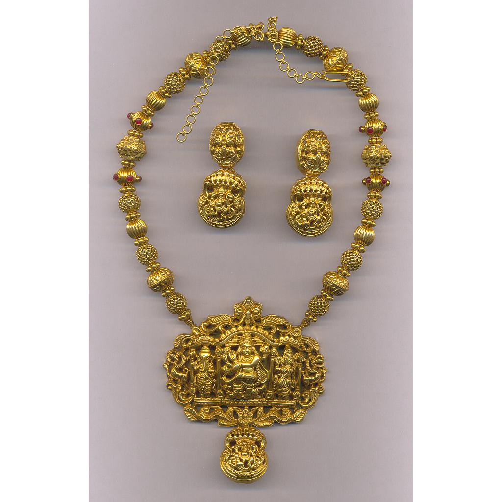 GOLD HALF SET LONG ANTIQUE EXCLUSIVE