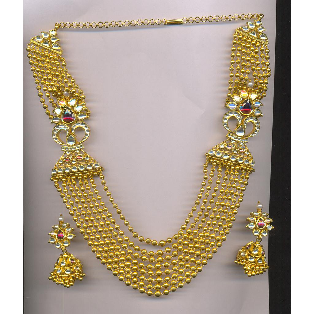 GOLD HALF SET LONG ANTIQUE EXCLUSIVE