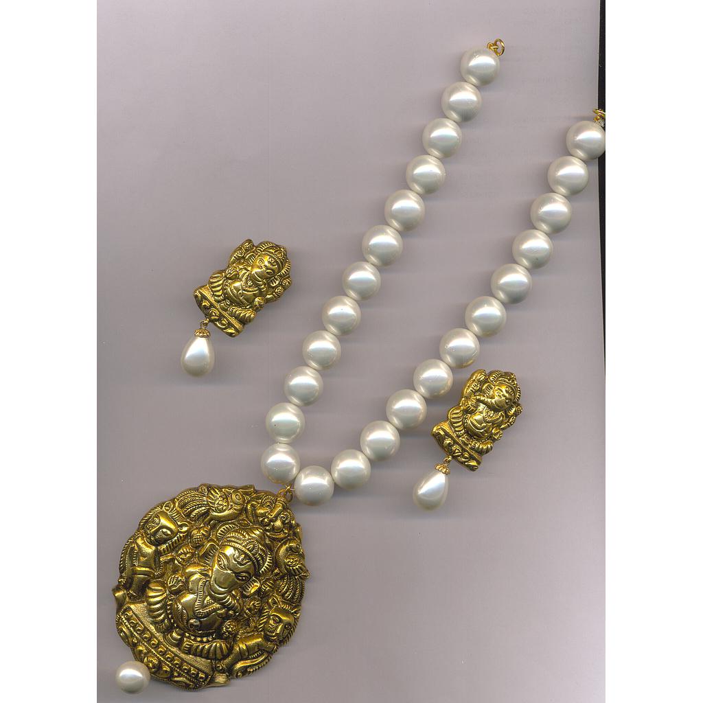 GOLD HALF SET LONG ANTIQUE EXCLUSIVE