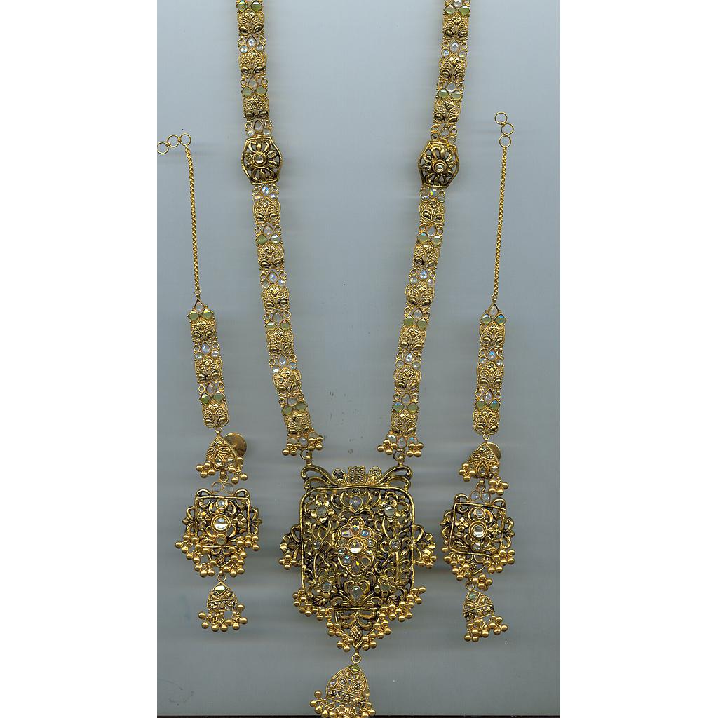 GOLD HALF SET LONG ANTIQUE EXCLUSIVE