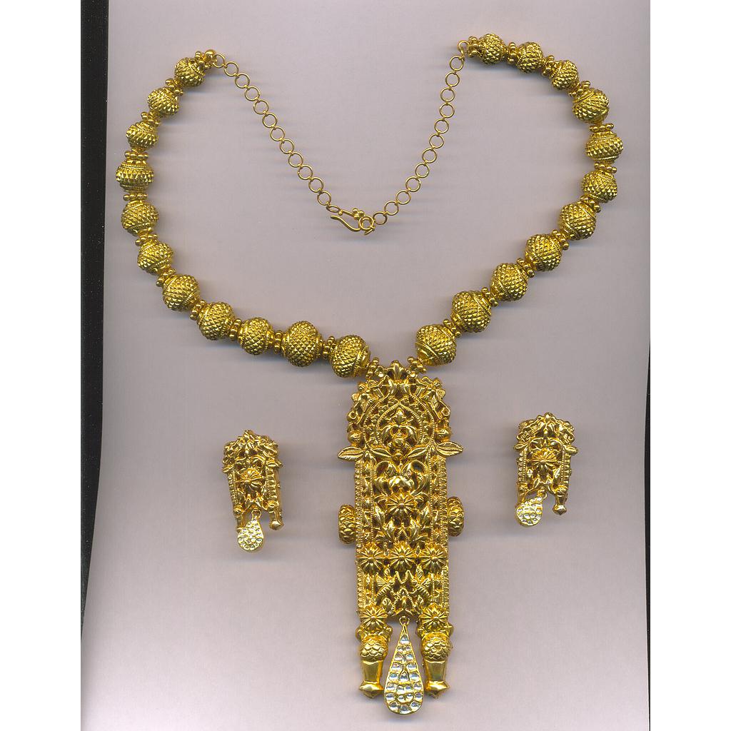 GOLD HALF SET LONG ANTIQUE EXCLUSIVE