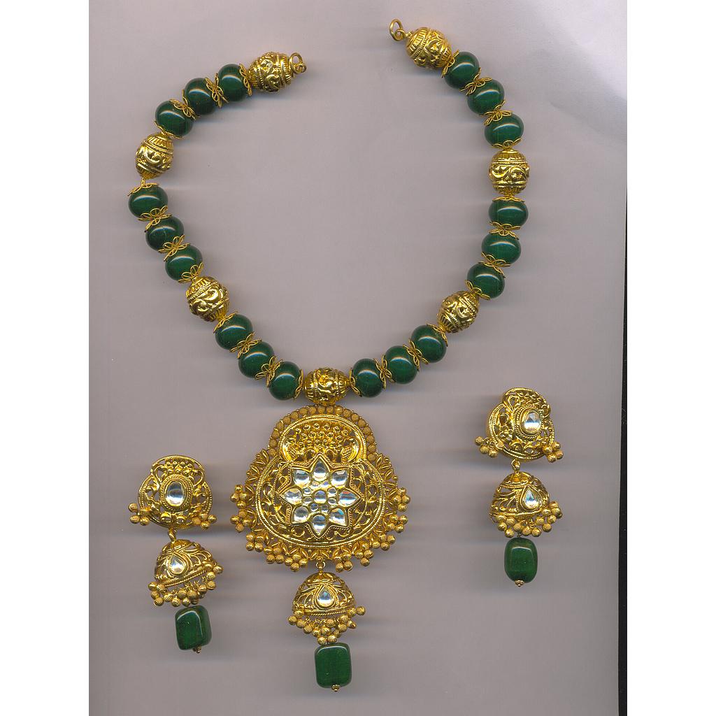 GOLD HALF SET LONG ANTIQUE EXCLUSIVE