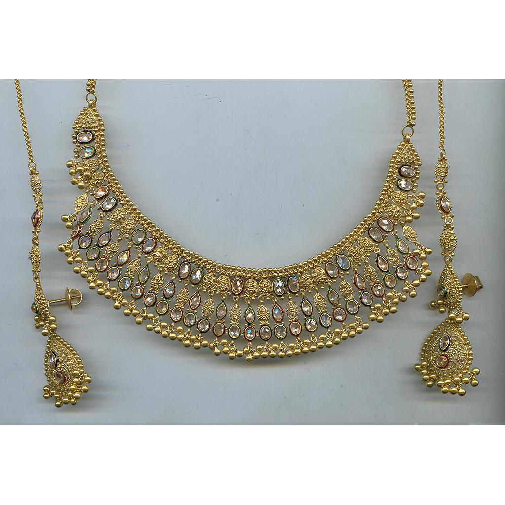 GOLD HALF SET LONG ANTIQUE EXCLUSIVE