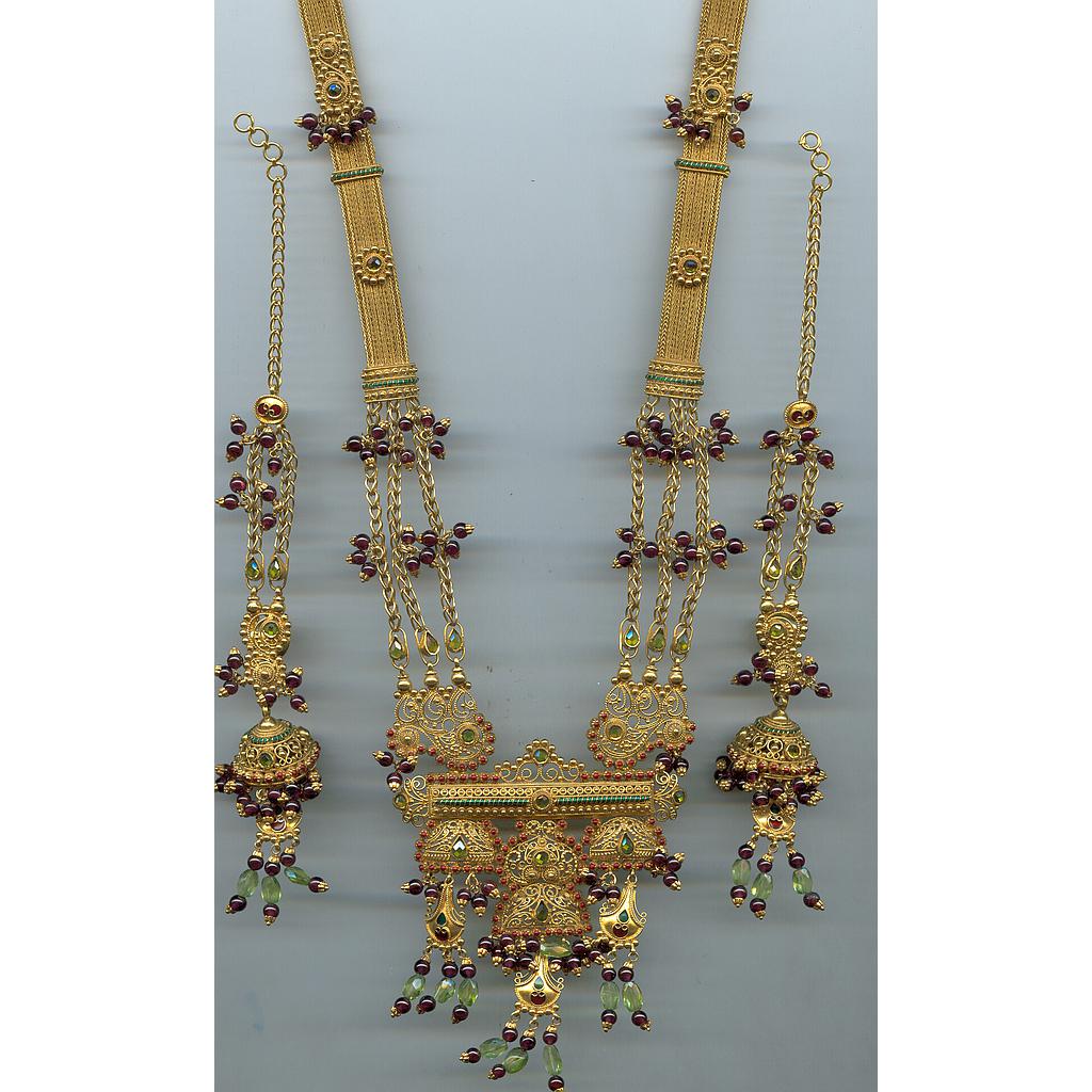 GOLD HALF SET LONG ANTIQUE EXCLUSIVE