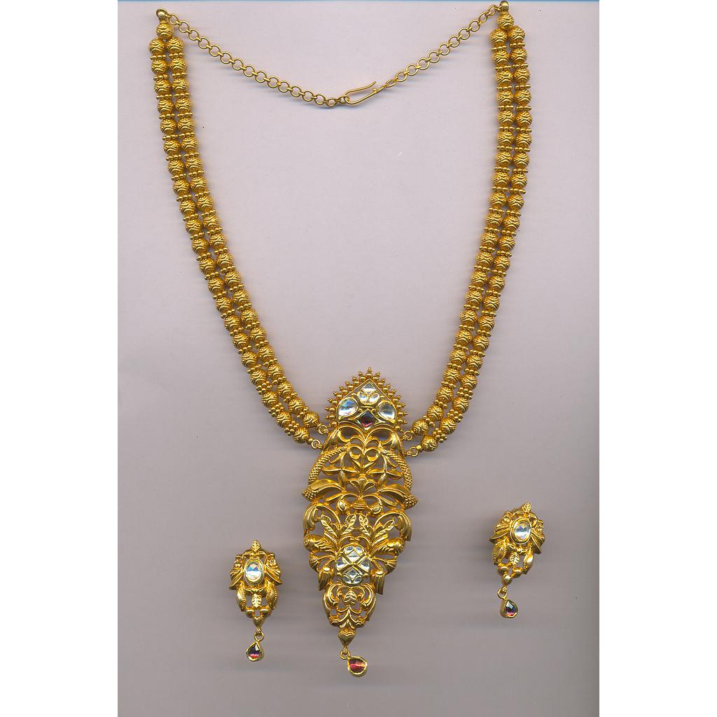 GOLD HALF SET LONG ANTIQUE EXCLUSIVE
