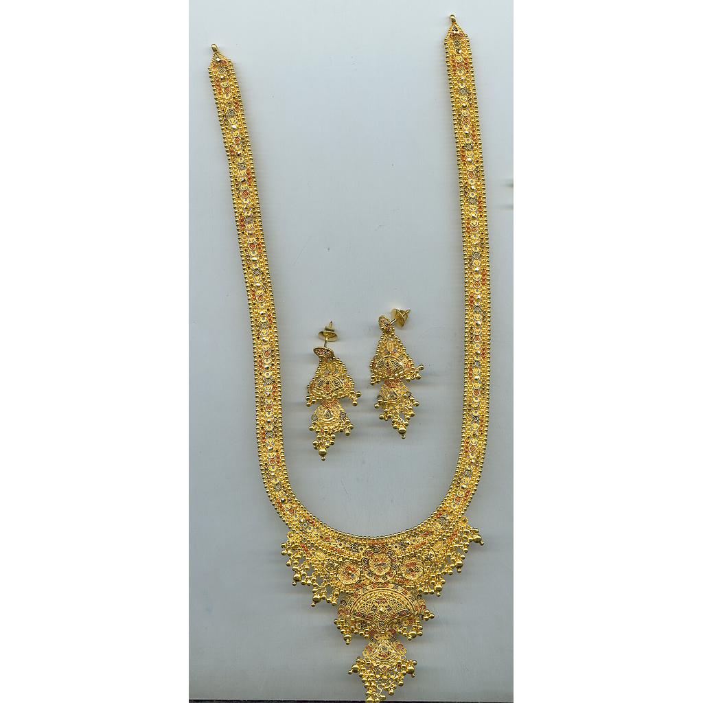 GOLD HALF SET LONG DESIGNER GENERAL