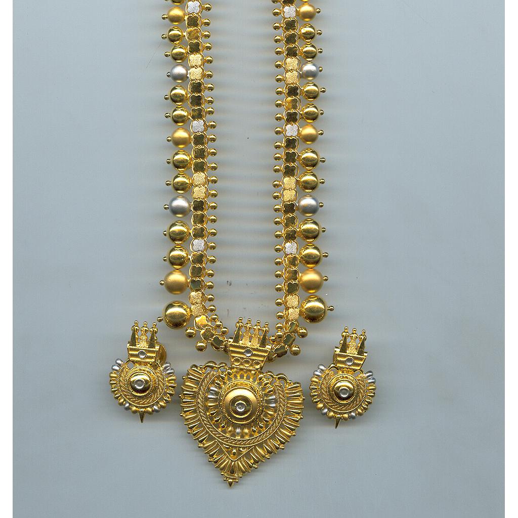 GOLD HALF SET LONG DESIGNER GENERAL