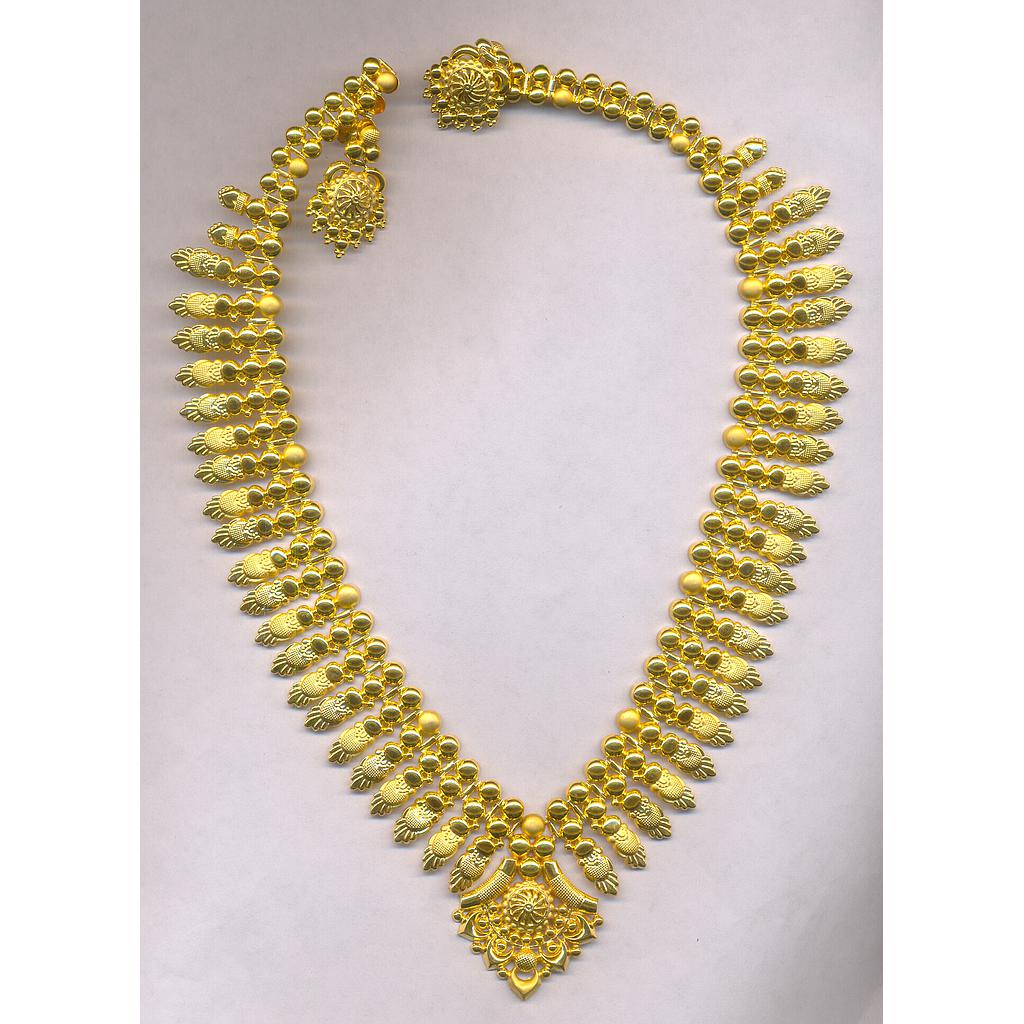 GOLD HALF SET LONG PLAIN EXCLUSIVE