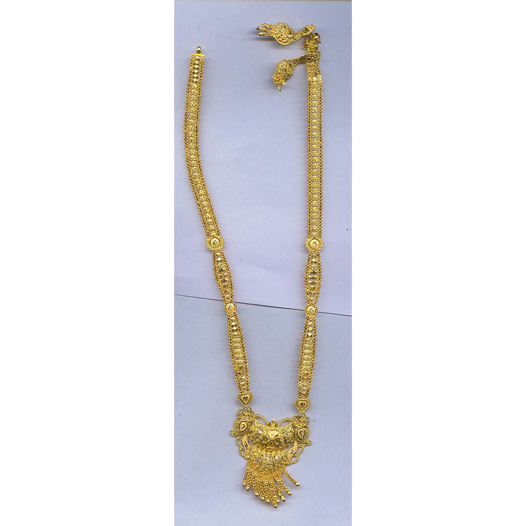 GOLD HALF SET LONG PLAIN GENERAL