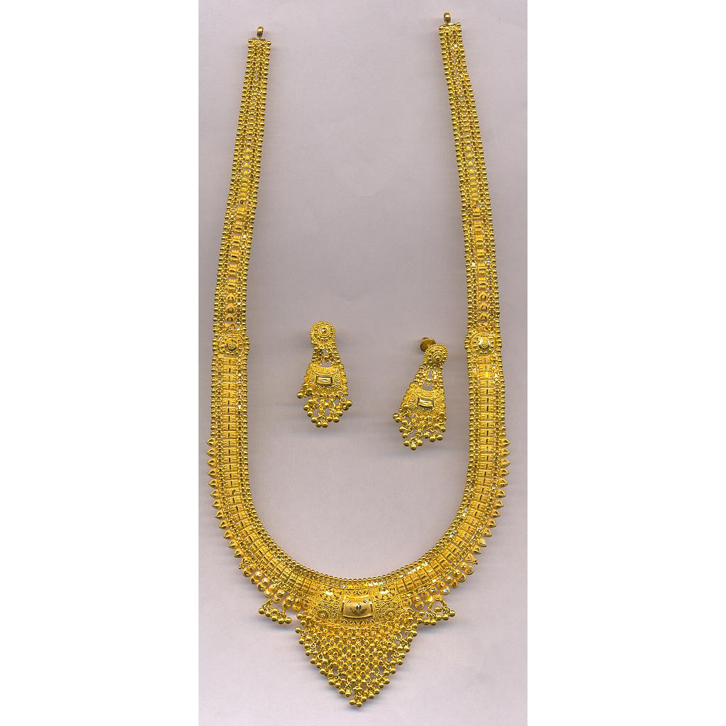 GOLD HALF SET LONG PLAIN GENERAL