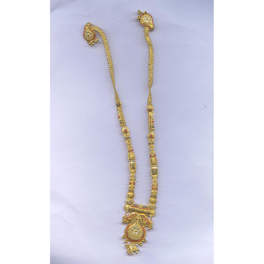 GOLD HALF SET LONG PLAIN GENERAL