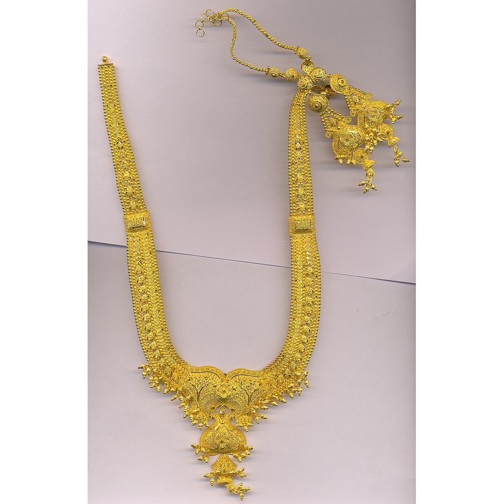 GOLD HALF SET LONG PLAIN GENERAL