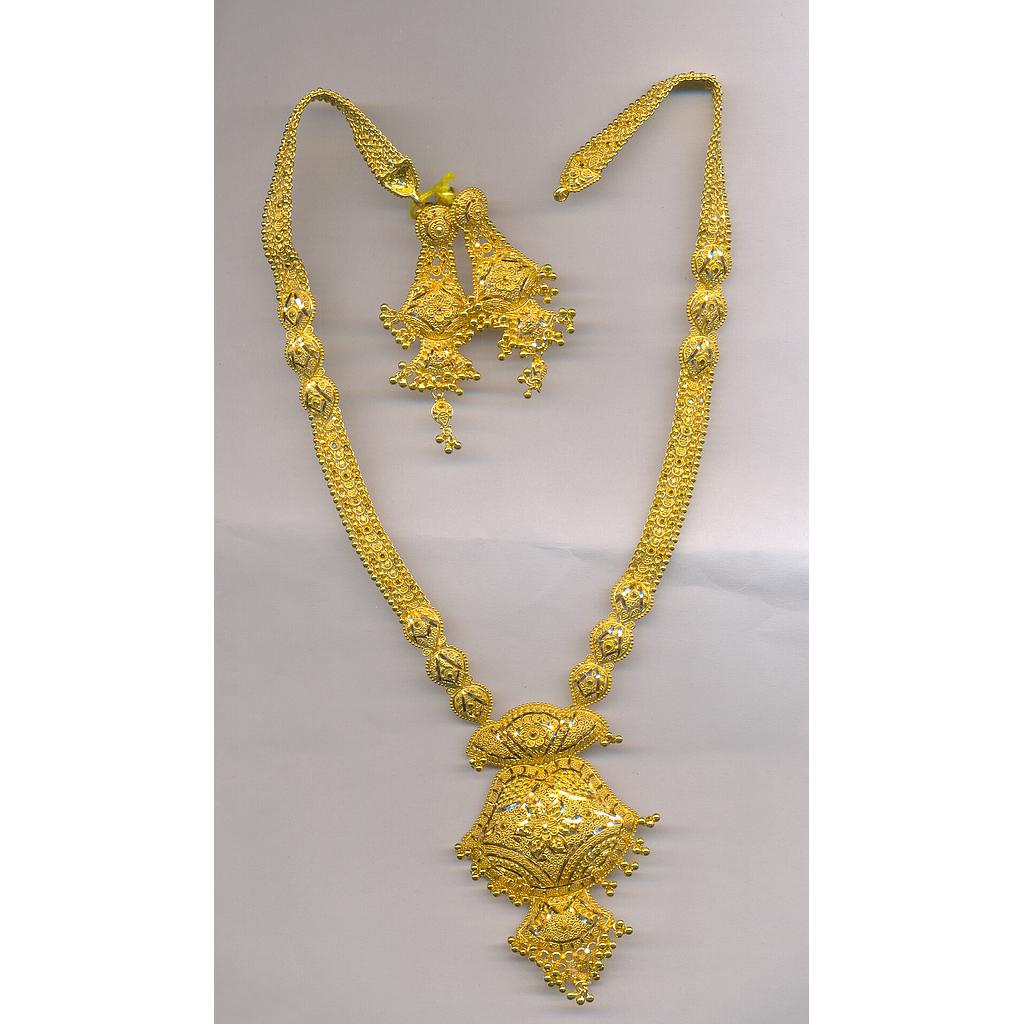 GOLD HALF SET LONG PLAIN GENERAL