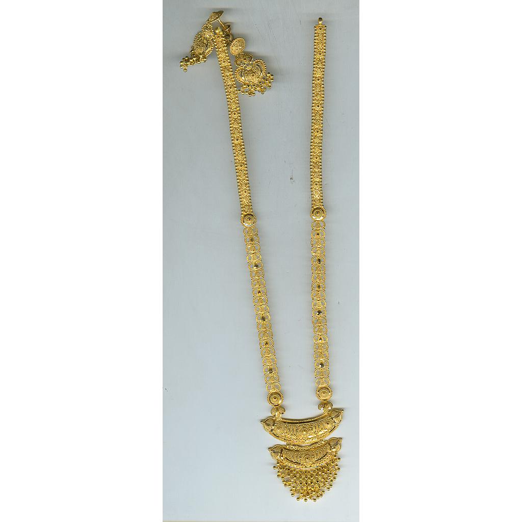 GOLD HALF SET LONG PLAIN GENERAL