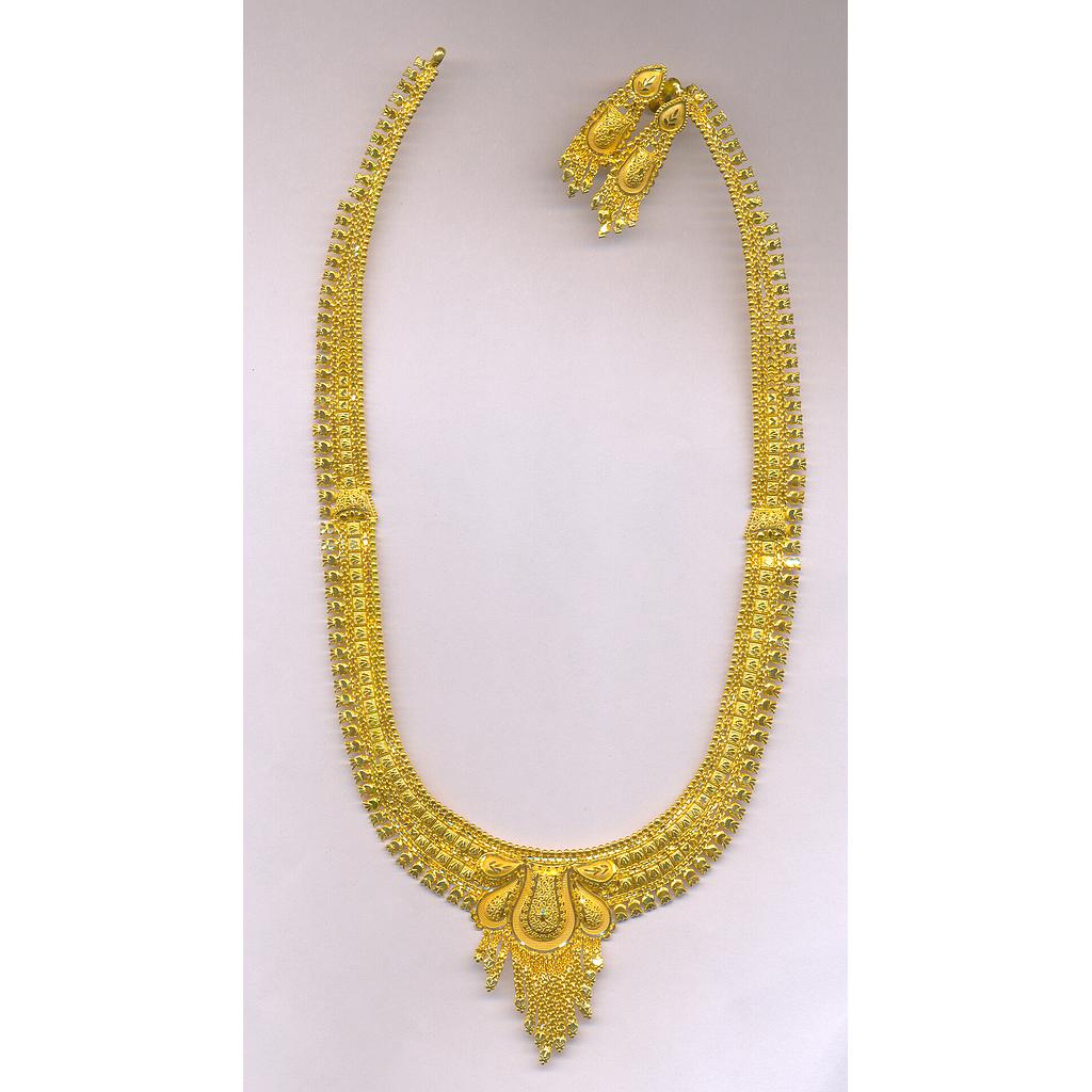 GOLD HALF SET LONG PLAIN GENERAL