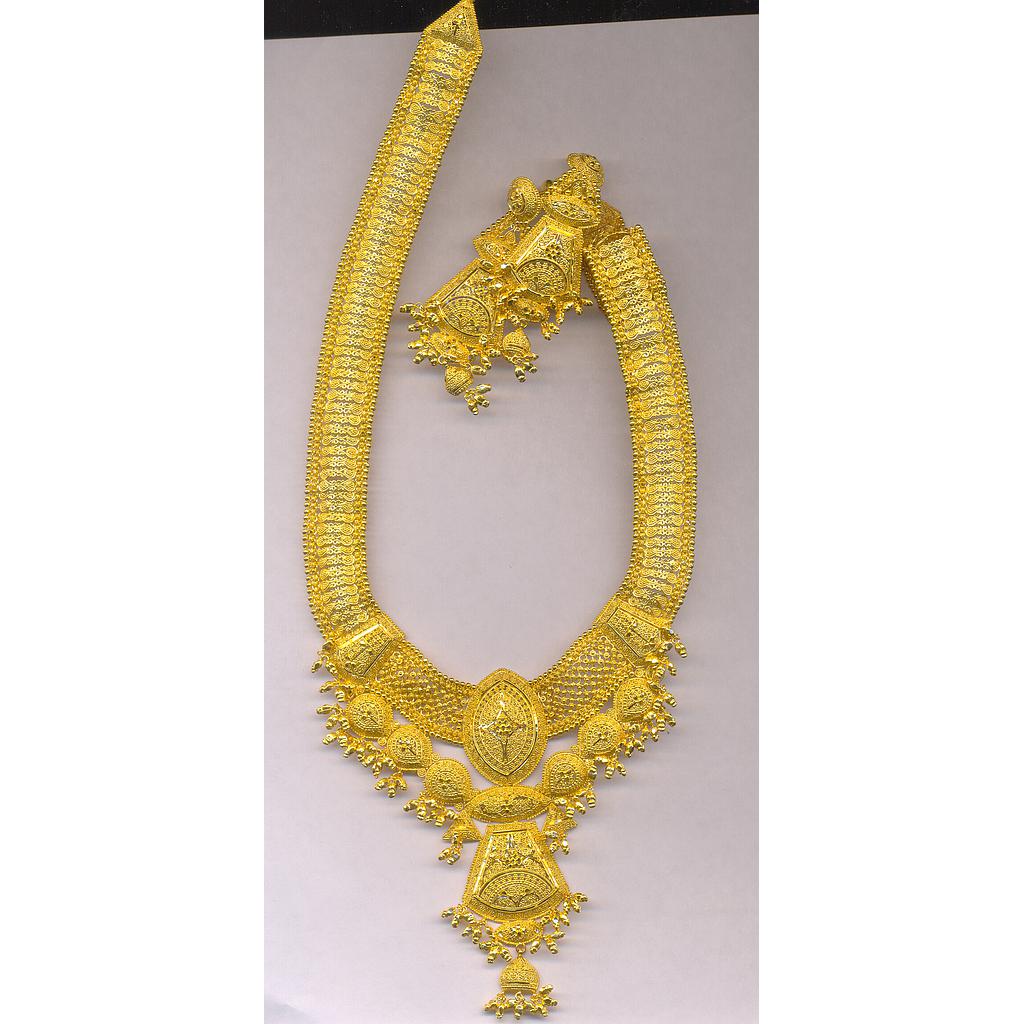 GOLD HALF SET LONG PLAIN GENERAL