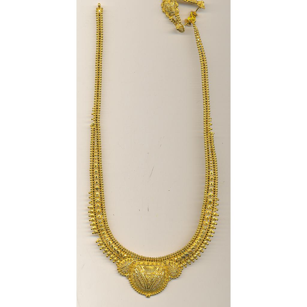 GOLD HALF SET LONG PLAIN GENERAL