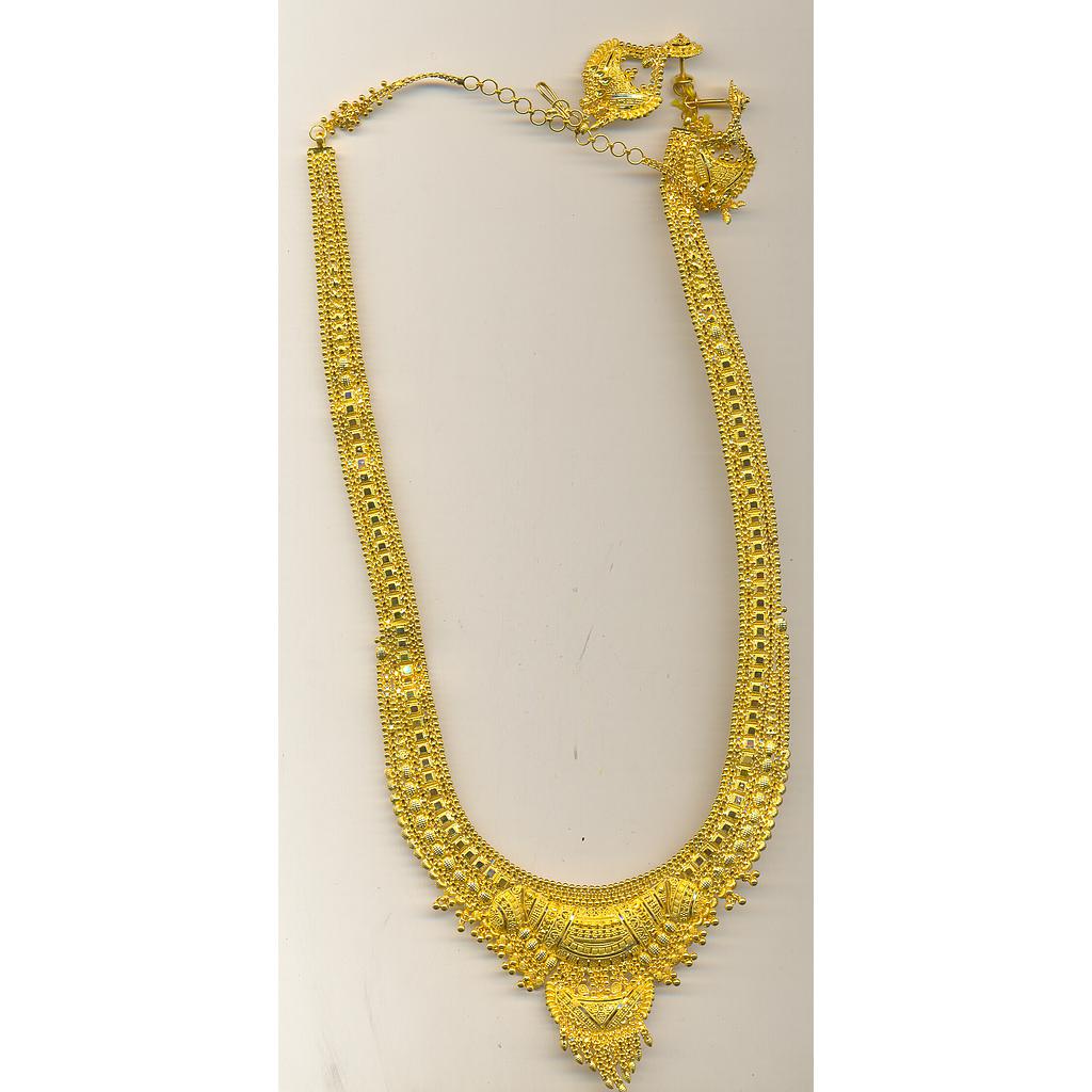 GOLD HALF SET LONG PLAIN GENERAL