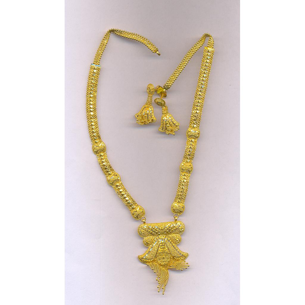 GOLD HALF SET LONG PLAIN GENERAL