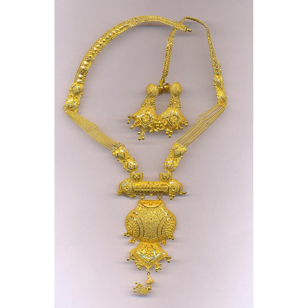 GOLD HALF SET LONG PLAIN GENERAL
