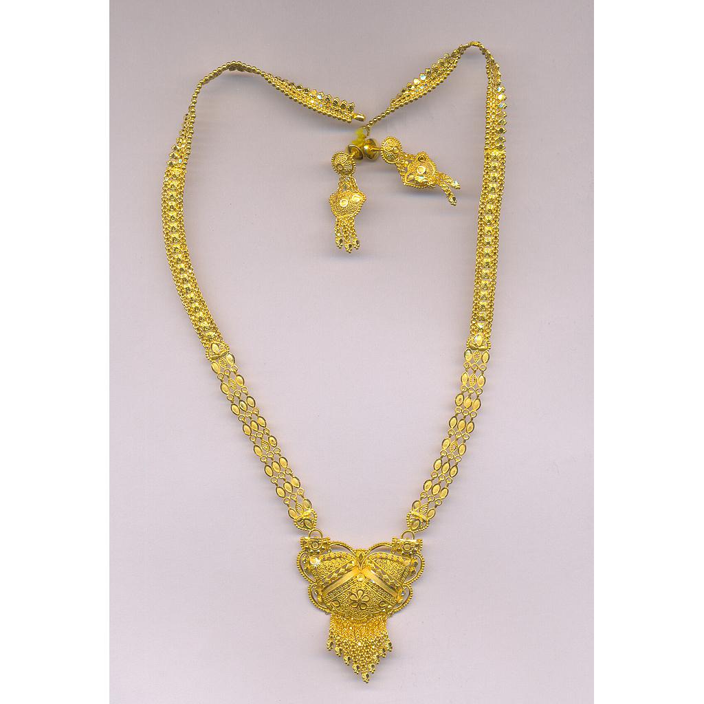 GOLD HALF SET LONG PLAIN GENERAL