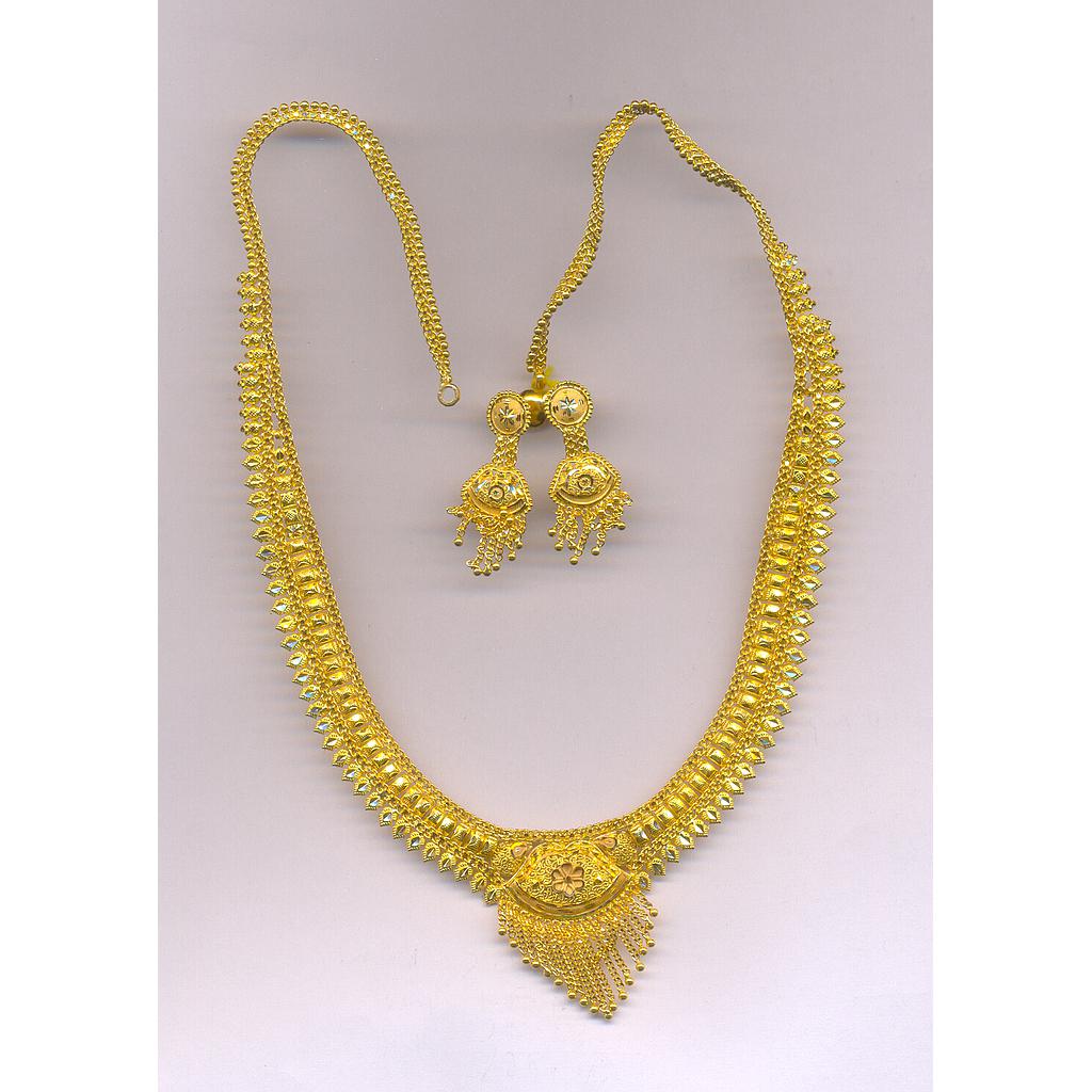 GOLD HALF SET LONG PLAIN GENERAL