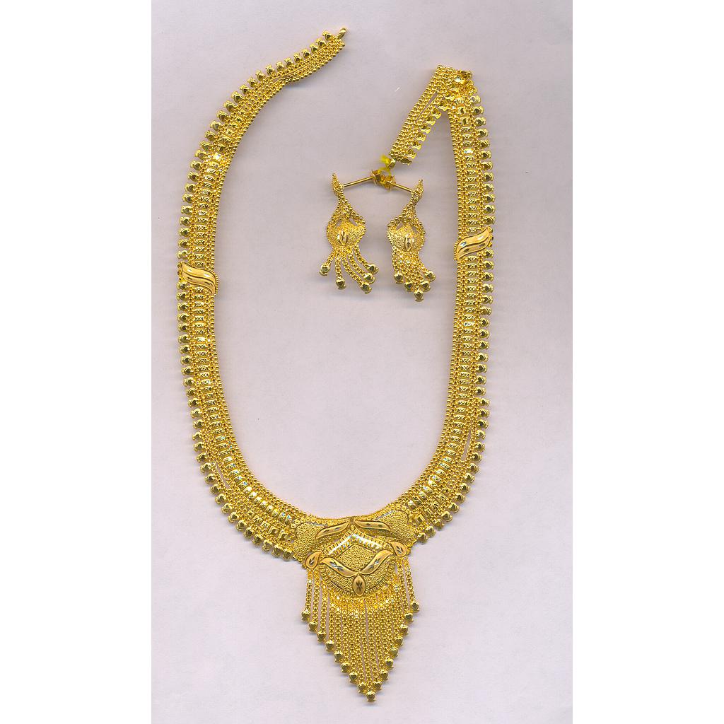 GOLD HALF SET LONG PLAIN GENERAL