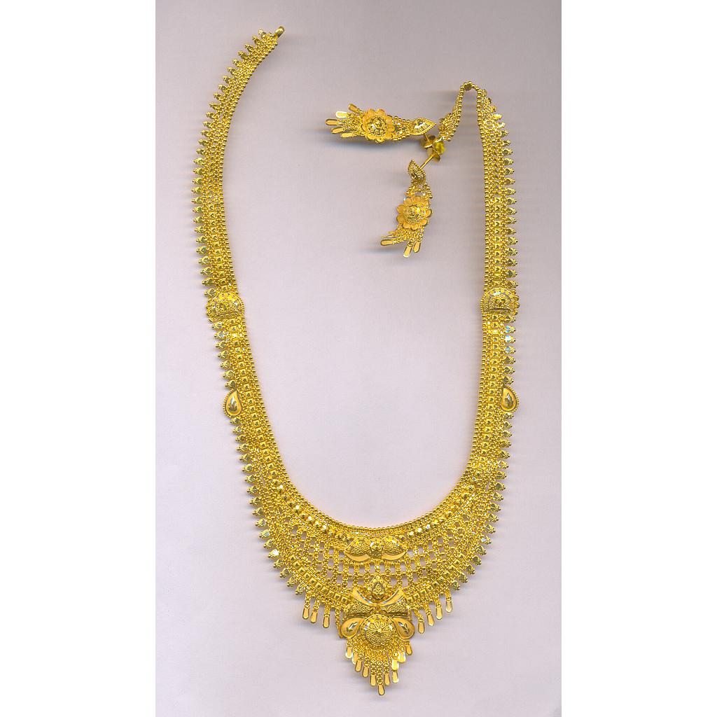 GOLD HALF SET LONG PLAIN GENERAL