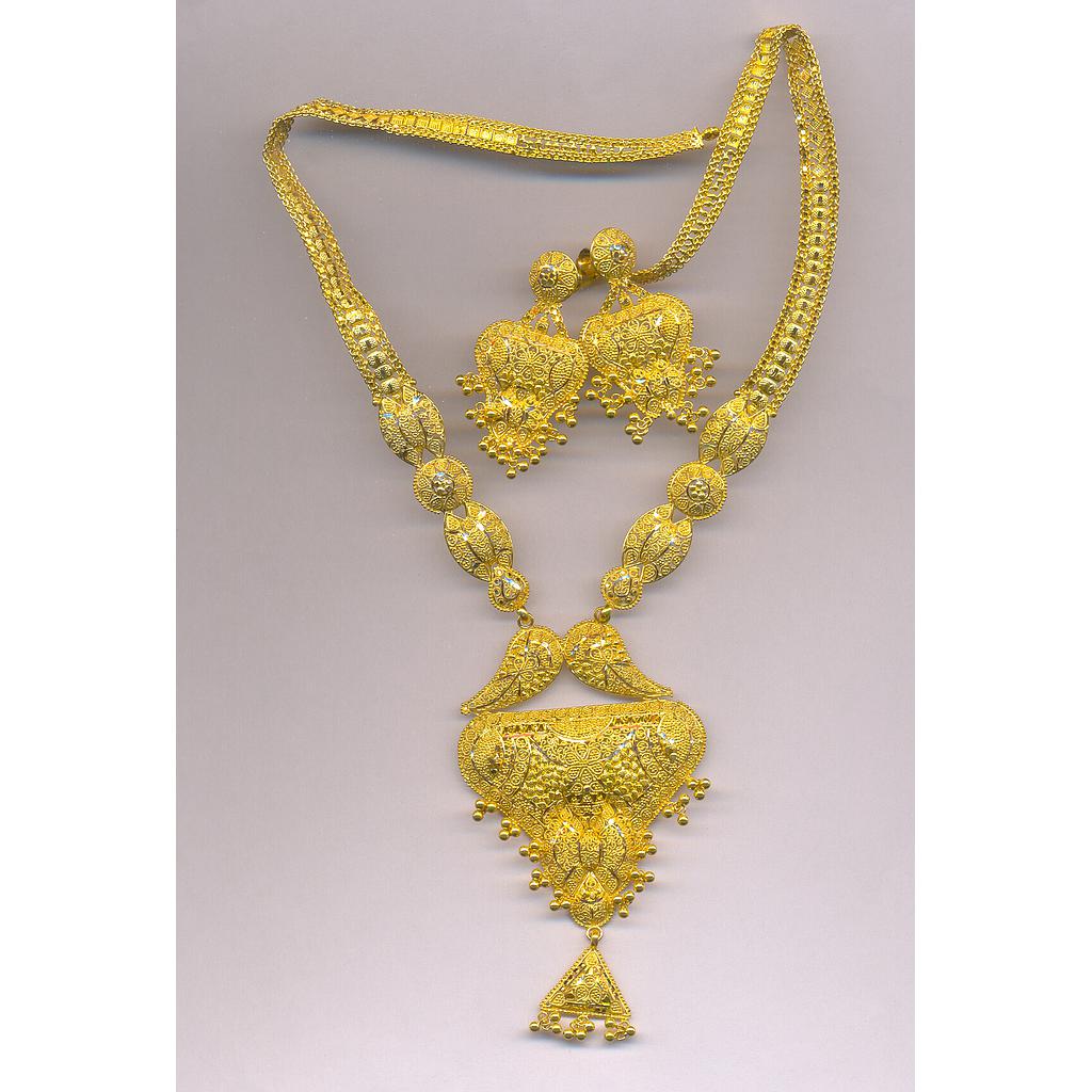 GOLD HALF SET LONG PLAIN GENERAL