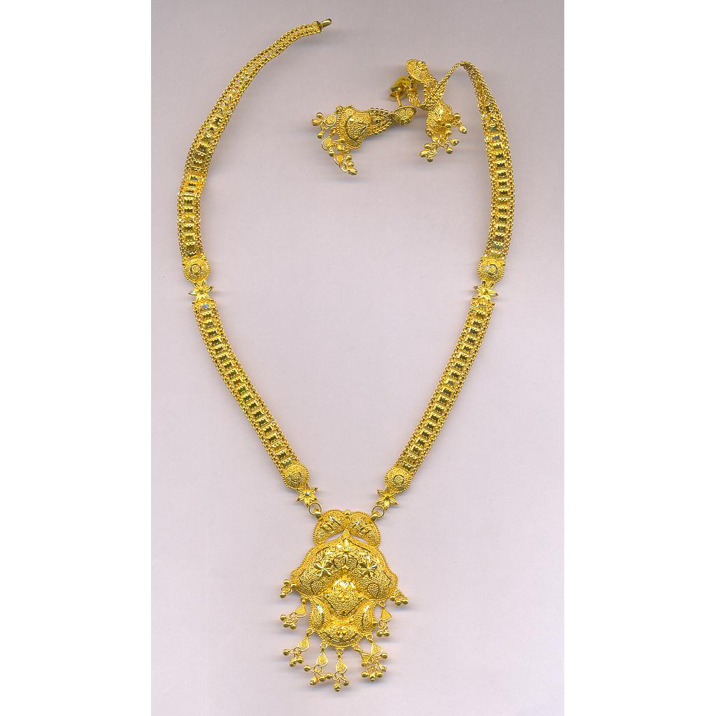 GOLD HALF SET LONG PLAIN GENERAL