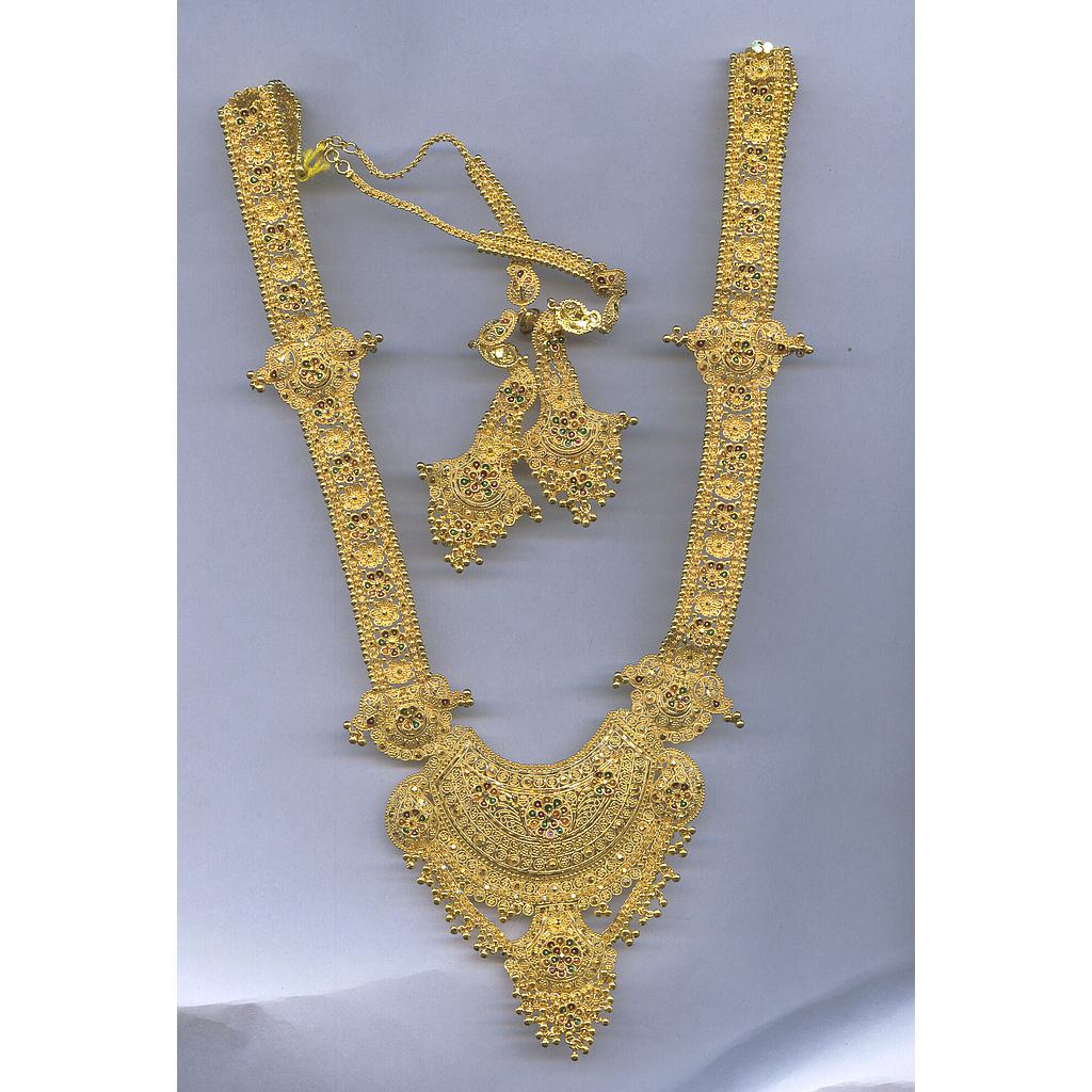 GOLD HALF SET LONG PLAIN GENERAL