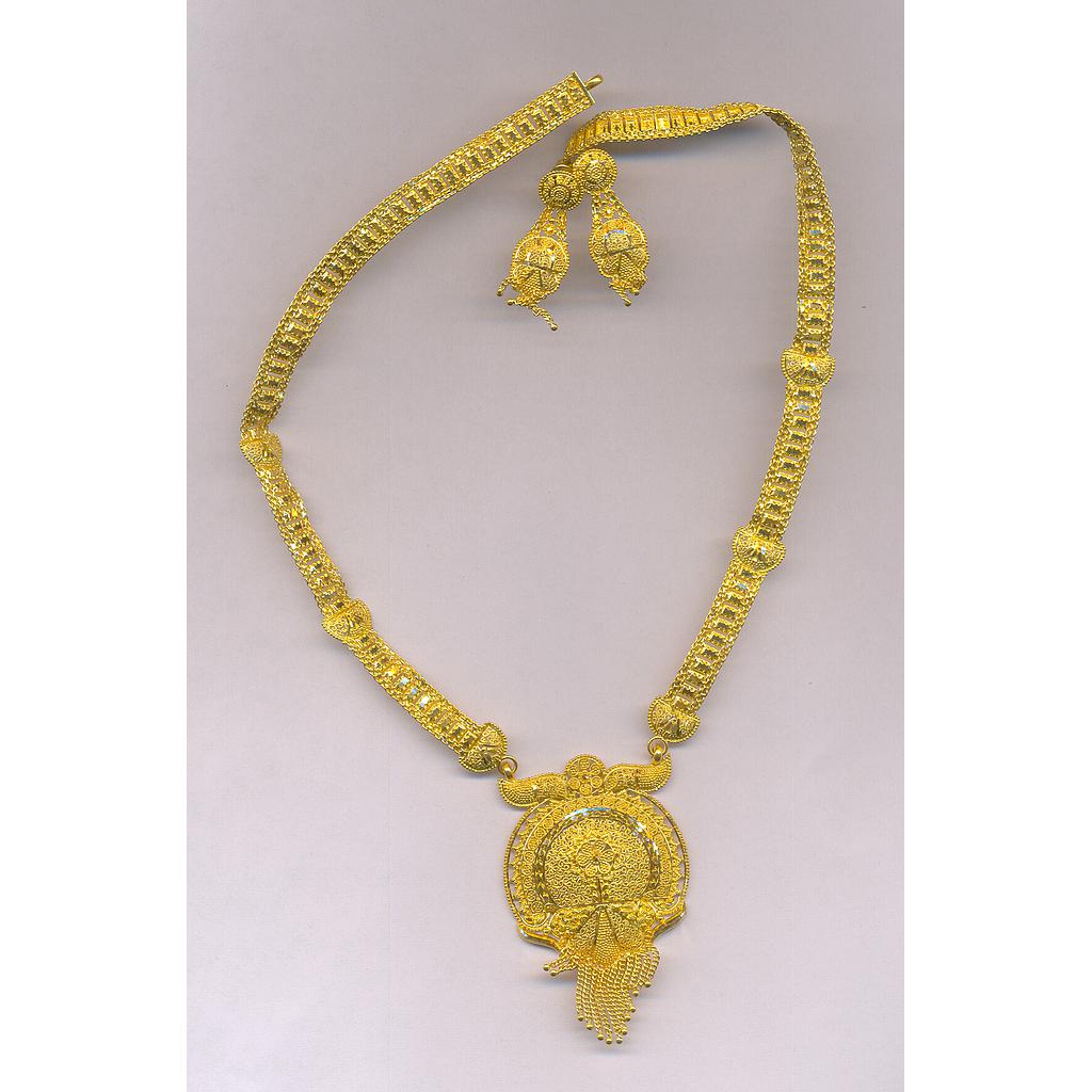 GOLD HALF SET LONG PLAIN GENERAL