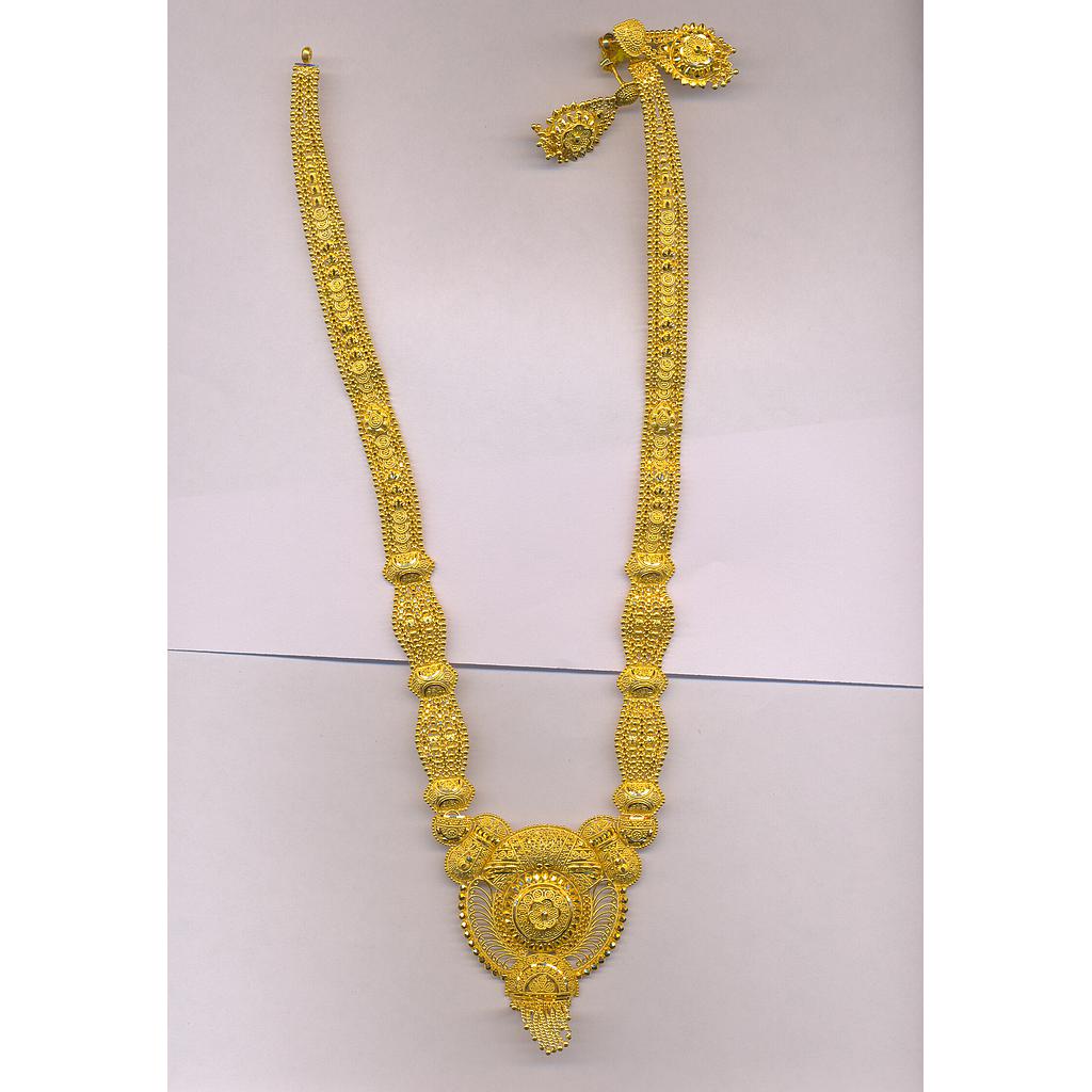 GOLD HALF SET LONG PLAIN GENERAL