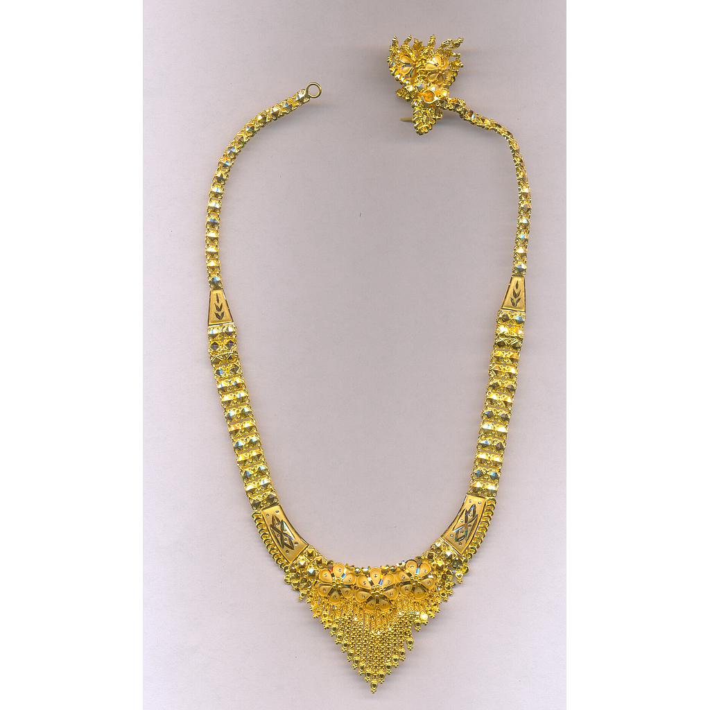 GOLD HALF SET LONG PLAIN GENERAL