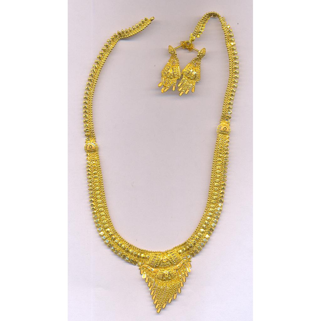 GOLD HALF SET LONG PLAIN GENERAL