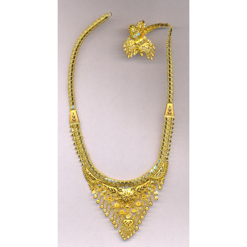 GOLD HALF SET LONG PLAIN GENERAL