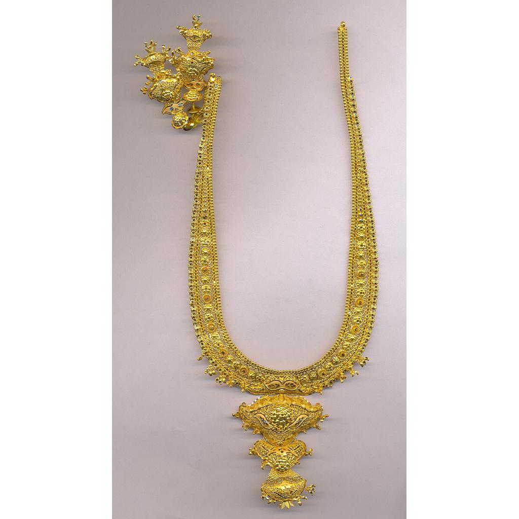 GOLD HALF SET LONG PLAIN GENERAL