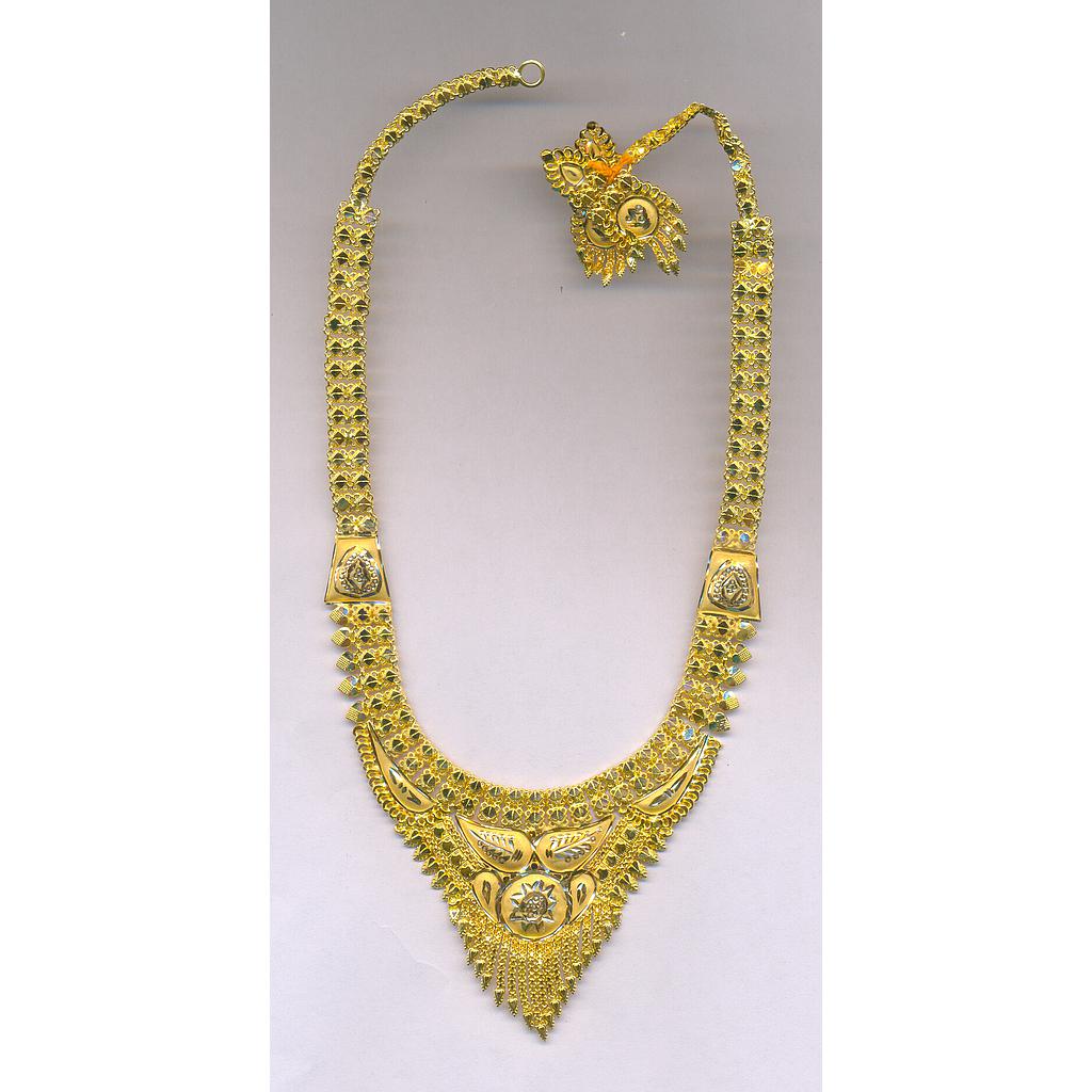 GOLD HALF SET LONG PLAIN GENERAL