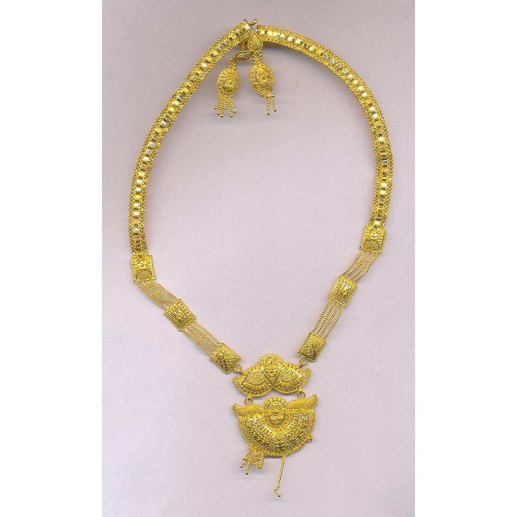GOLD HALF SET LONG PLAIN GENERAL