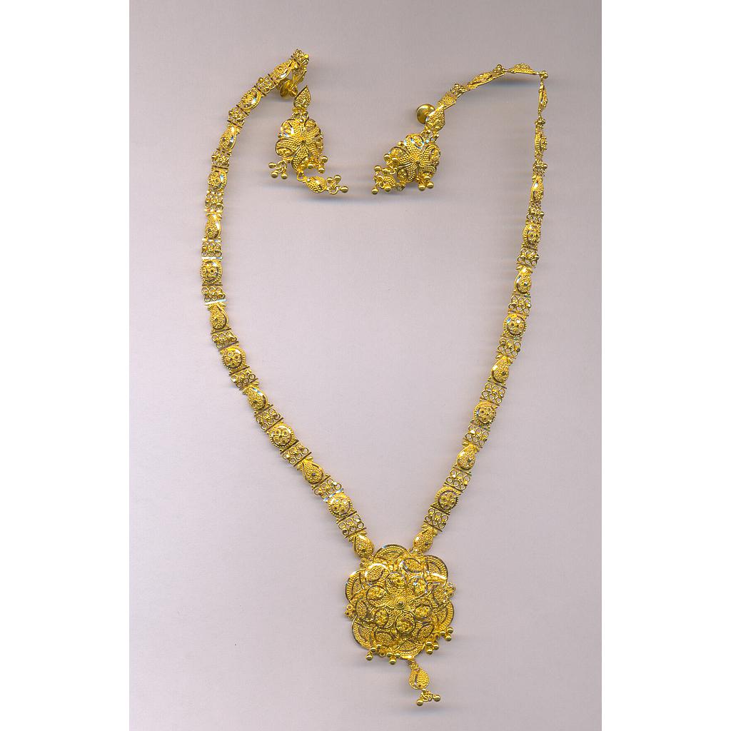 GOLD HALF SET LONG PLAIN GENERAL