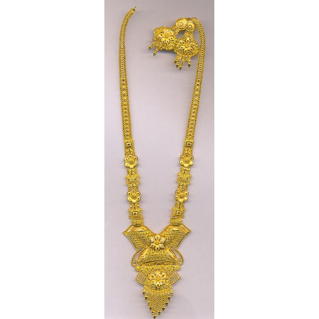 GOLD HALF SET LONG PLAIN GENERAL