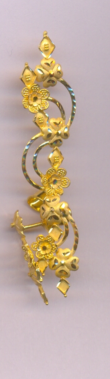 GOLD HALF SET PENDENT CASTING