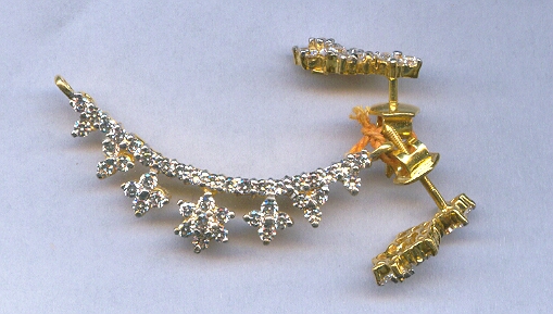 GOLD HALF SET PENDENT CASTING EXCLUSIVE