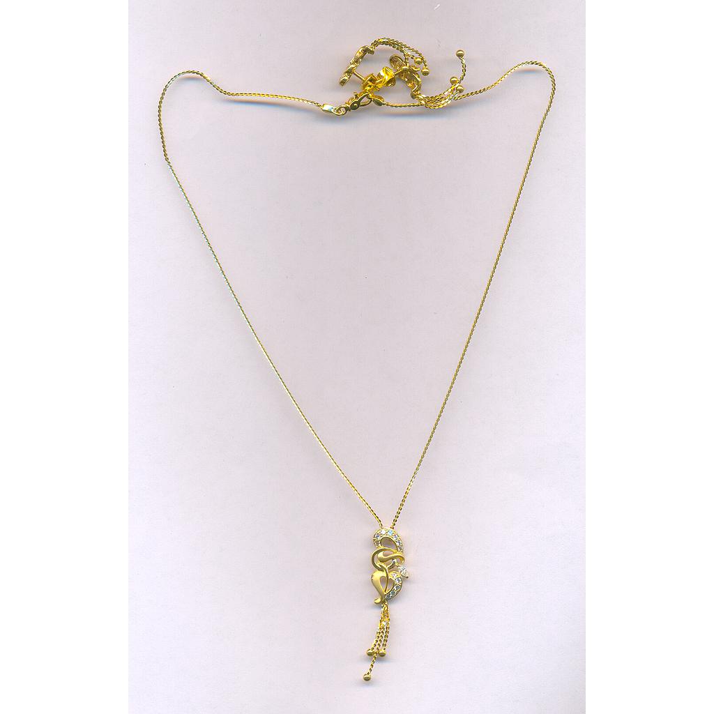 GOLD HALF SET PENDENT CASTING EXCLUSIVE