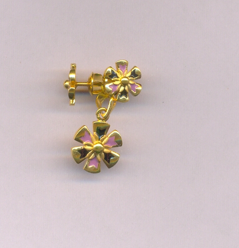 GOLD HALF SET PENDENT CASTING EXCLUSIVE