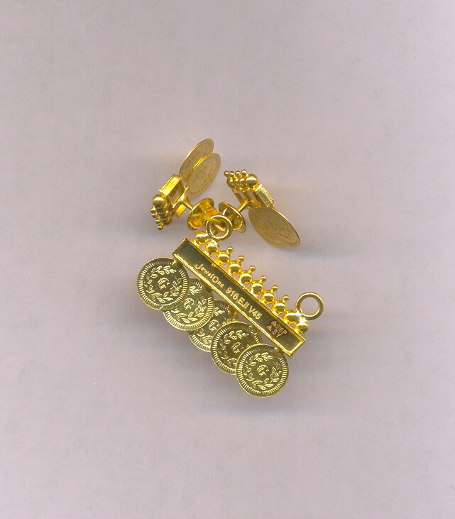 GOLD HALF SET PENDENT CASTING EXCLUSIVE