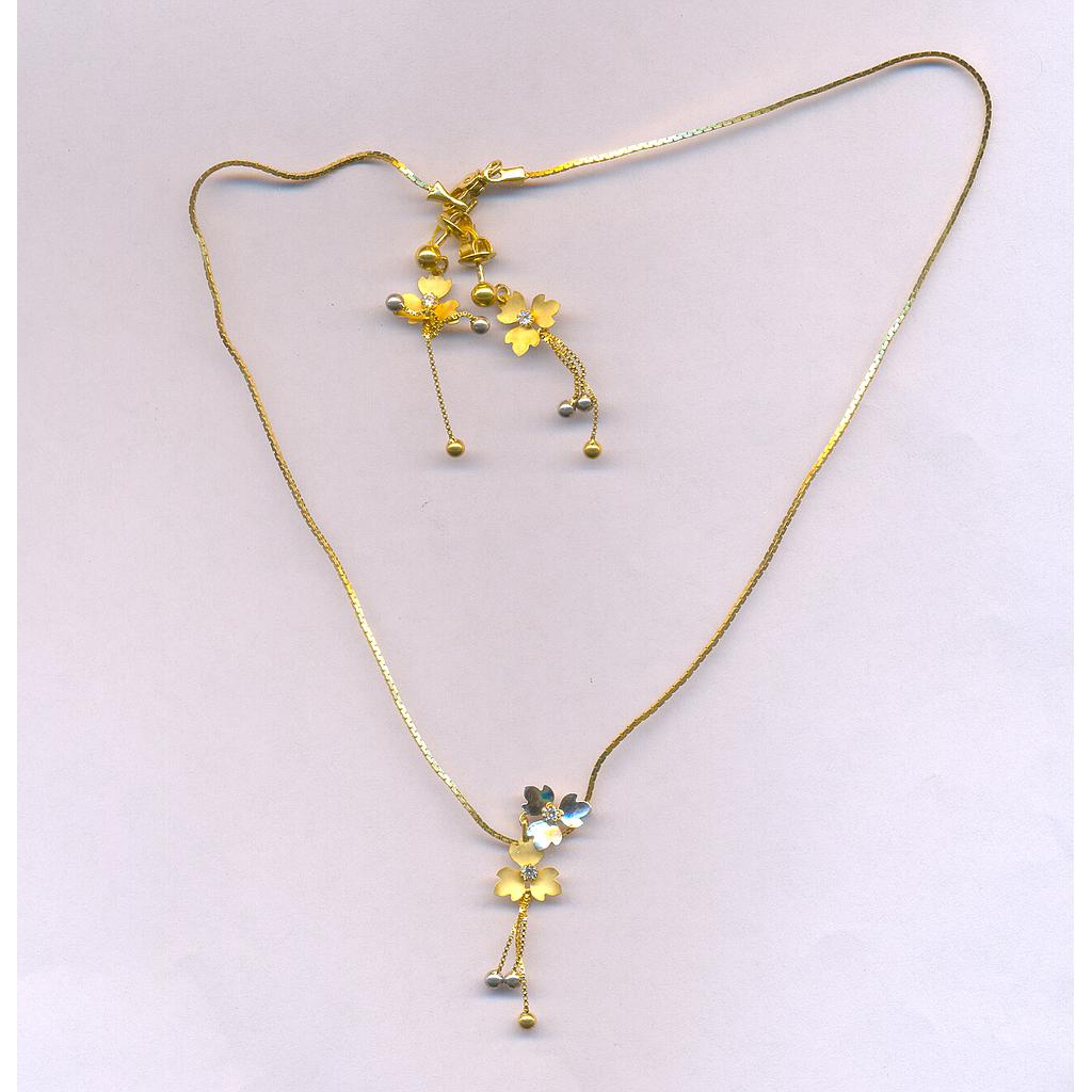GOLD HALF SET PENDENT CASTING EXCLUSIVE